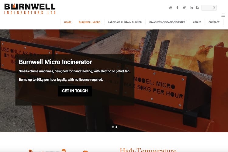 burnwell incinerator