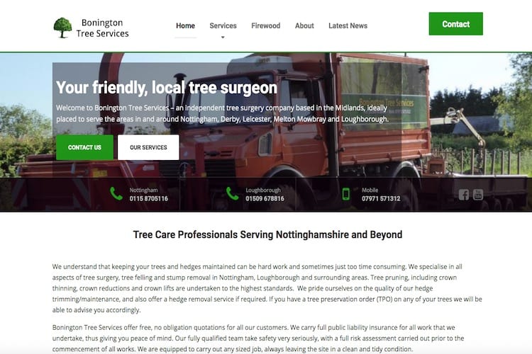 midlands tree surgeon