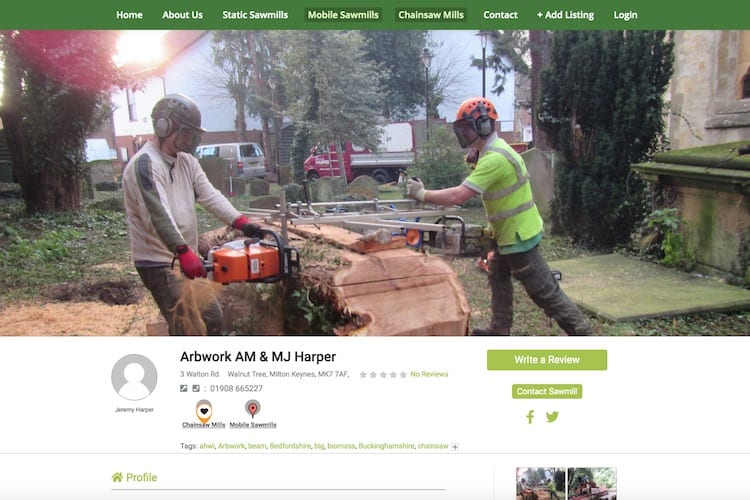 UK sawmill directory