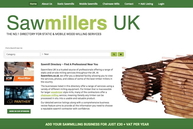 sawmillers uk