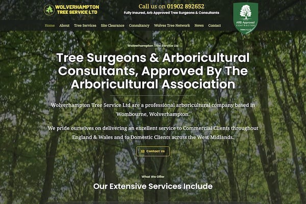 wolverhampton tree surgeons