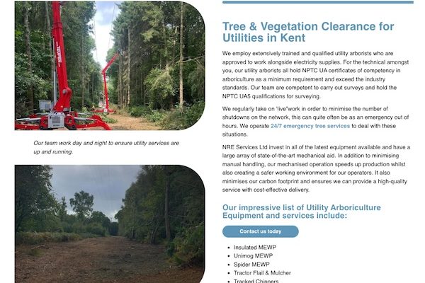 Utility tree surgeons Kent